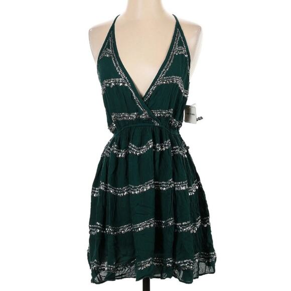 NWT Free People Make It Rain Sequin Dress - Picture 1 of 8